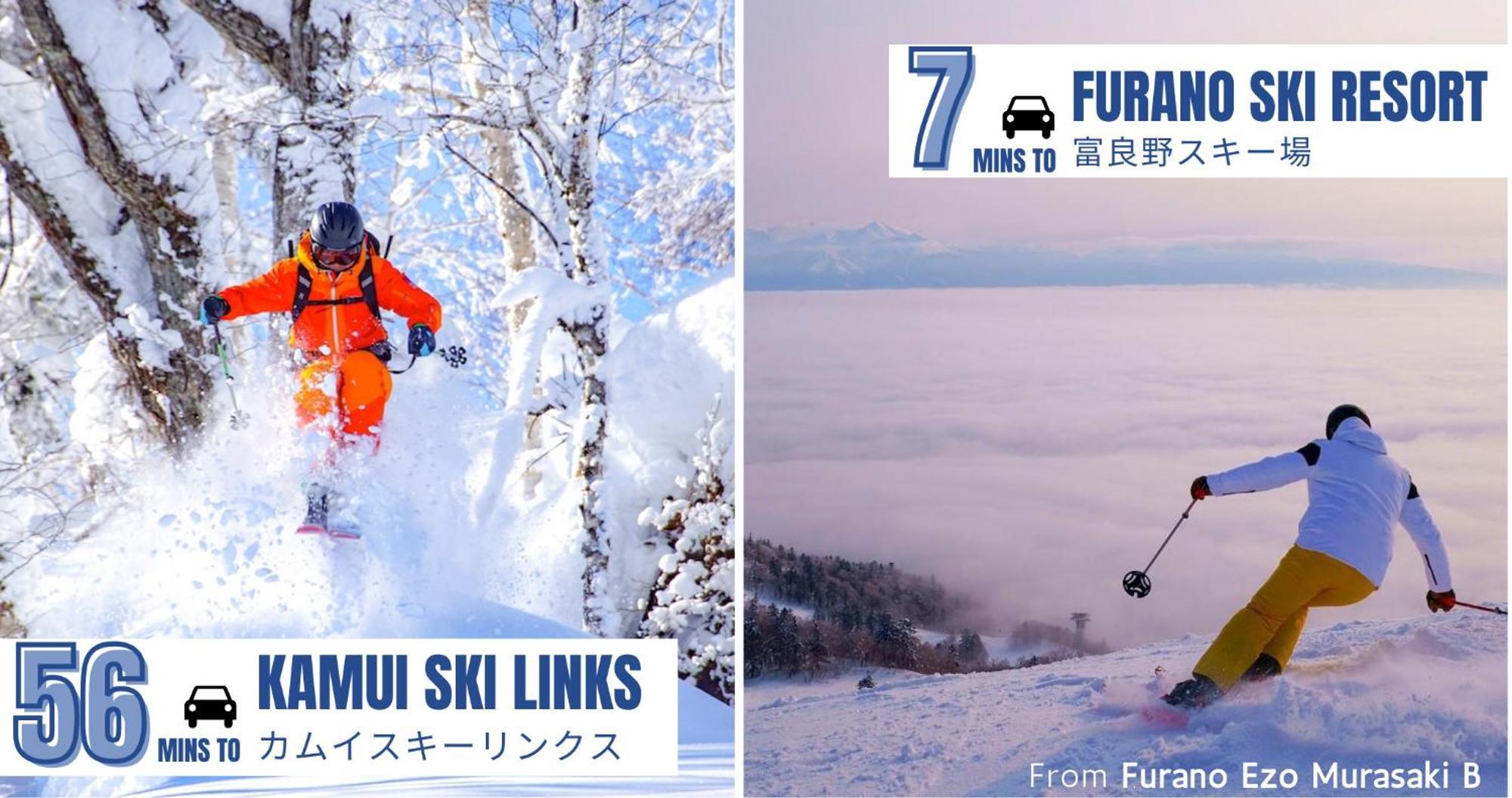 Furano Ezo Murasaki B Nakafurano Exterior foto